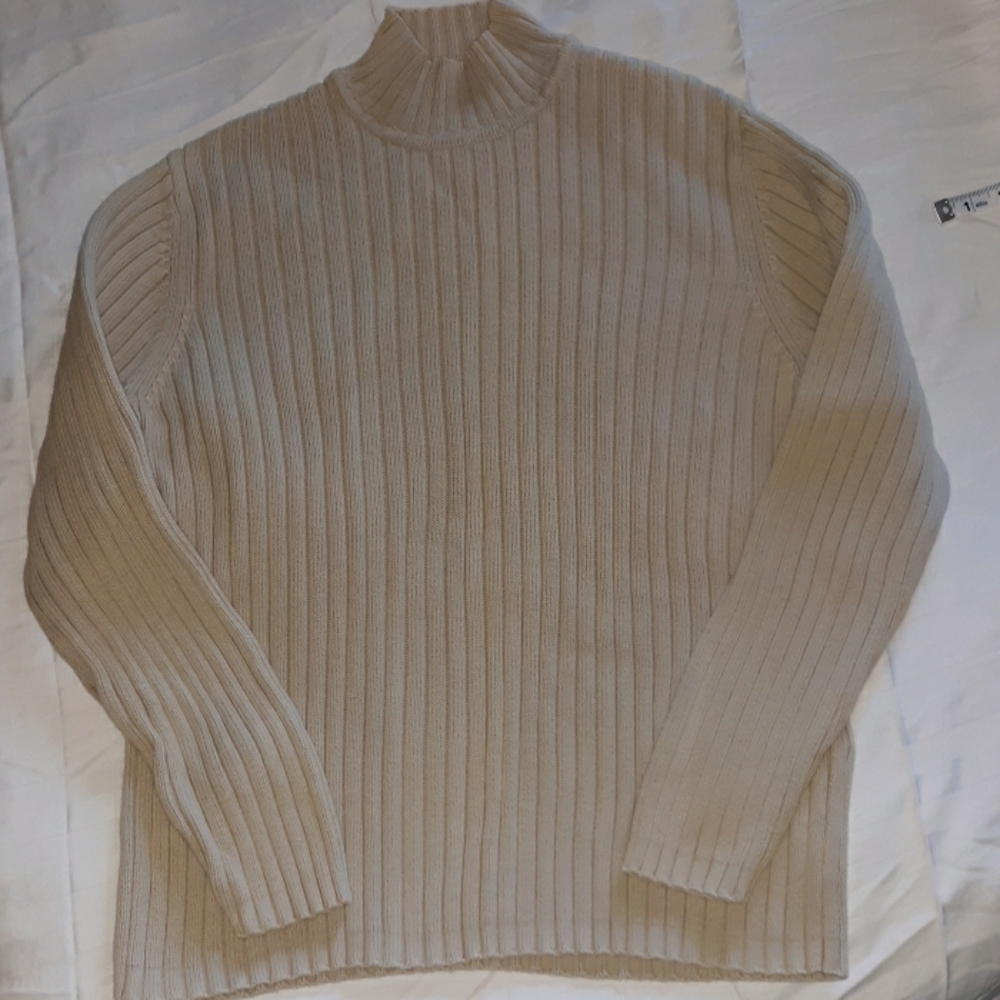 Structure Sweater size large 100% cotton NICE